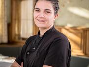 Eine Mitarbeiterin des Hotel Ander